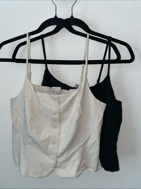 A New Day Cami Button Tops